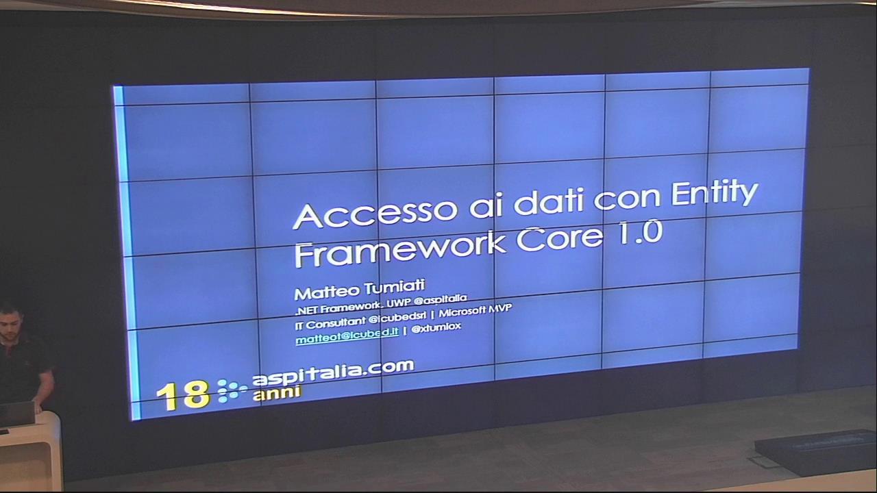 Accesso ai dati con #efcore1 (Web Day: 18 anni) https://aspit.co/bc8 di @xTuMiOx